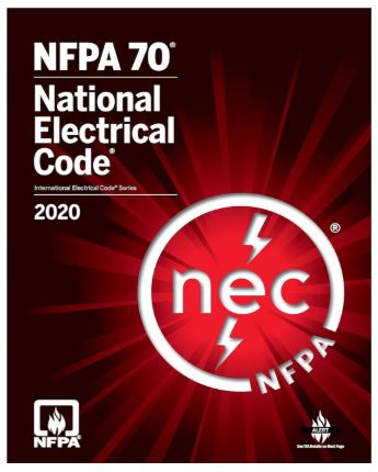 NFPA 70, National Electrical Code (NEC), 2020 Edition Book : ISBN 9781455922970