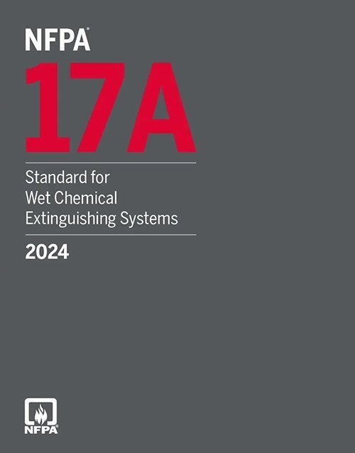 NFPA 17A, Standard for Wet Chemical Extinguishing Systems, 2024 Edition Paperback ISBN: 978-1455930425