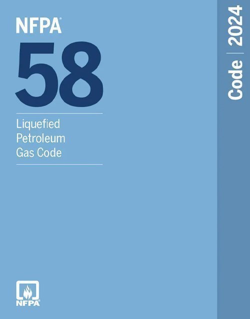 NFPA 58 Liquefied Petroleum Gas Code 2024 Edition, ISBN 9781455930876